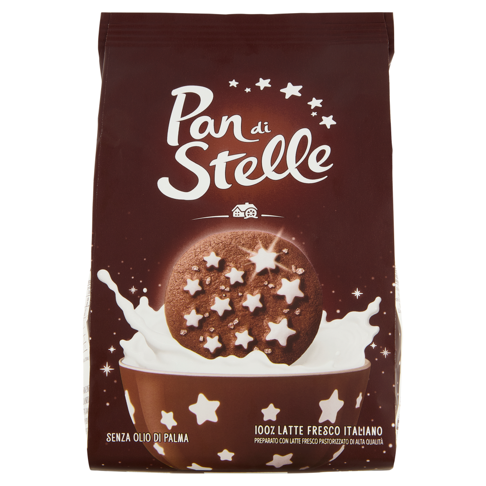 Pan di Stelle Biscotto al Cacao Nocciole e Latte Fresco 100% italiano 350g