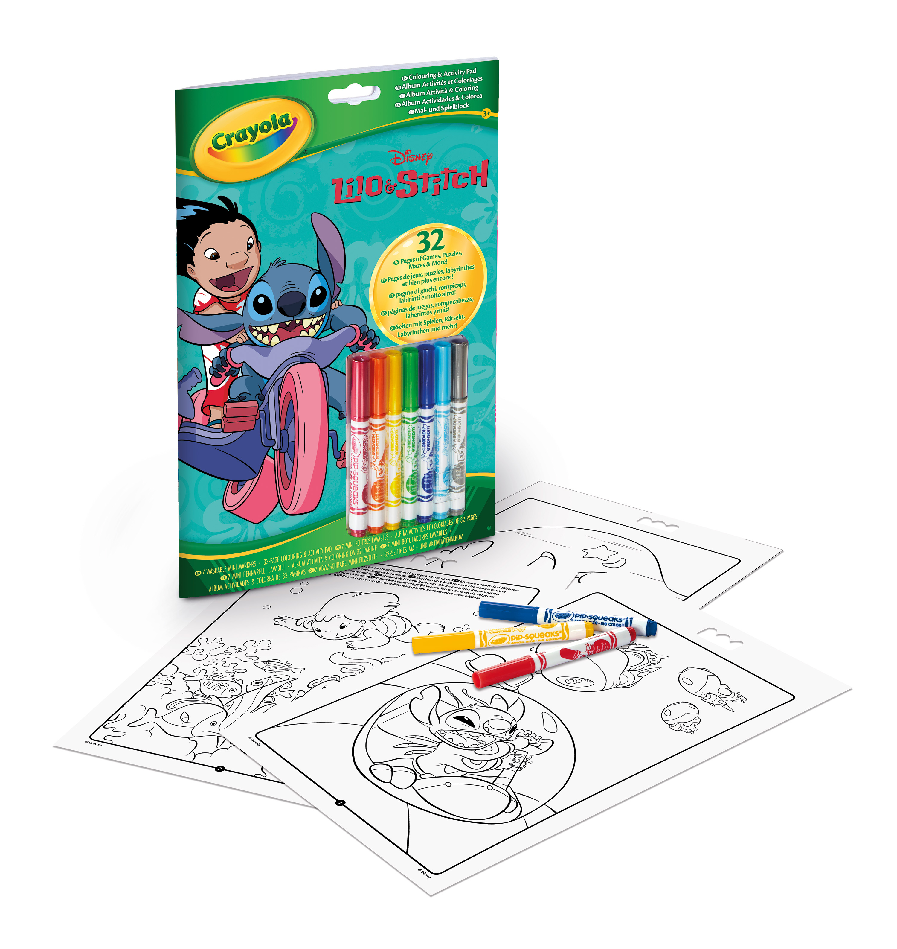 Crayola Album Attivita -Coloring Disney Lilo & Stitch