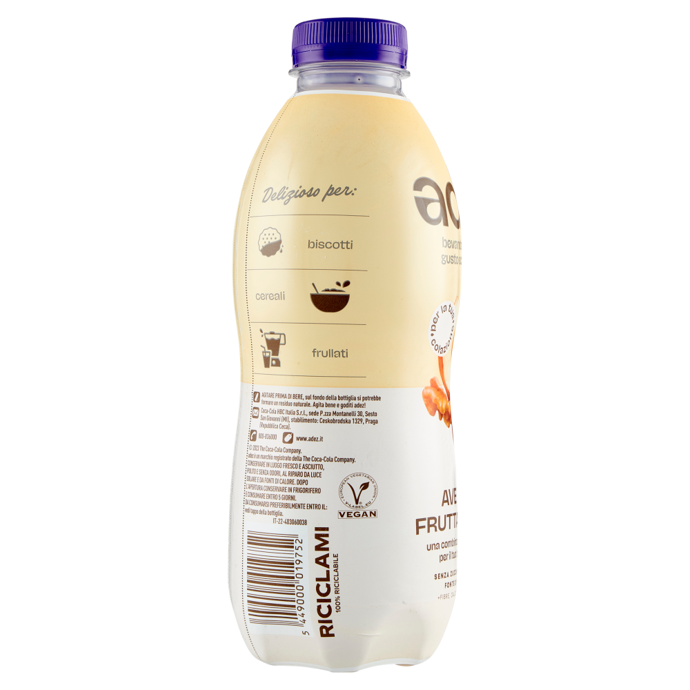Adez Avena & Frutta Secca PET 800 ml