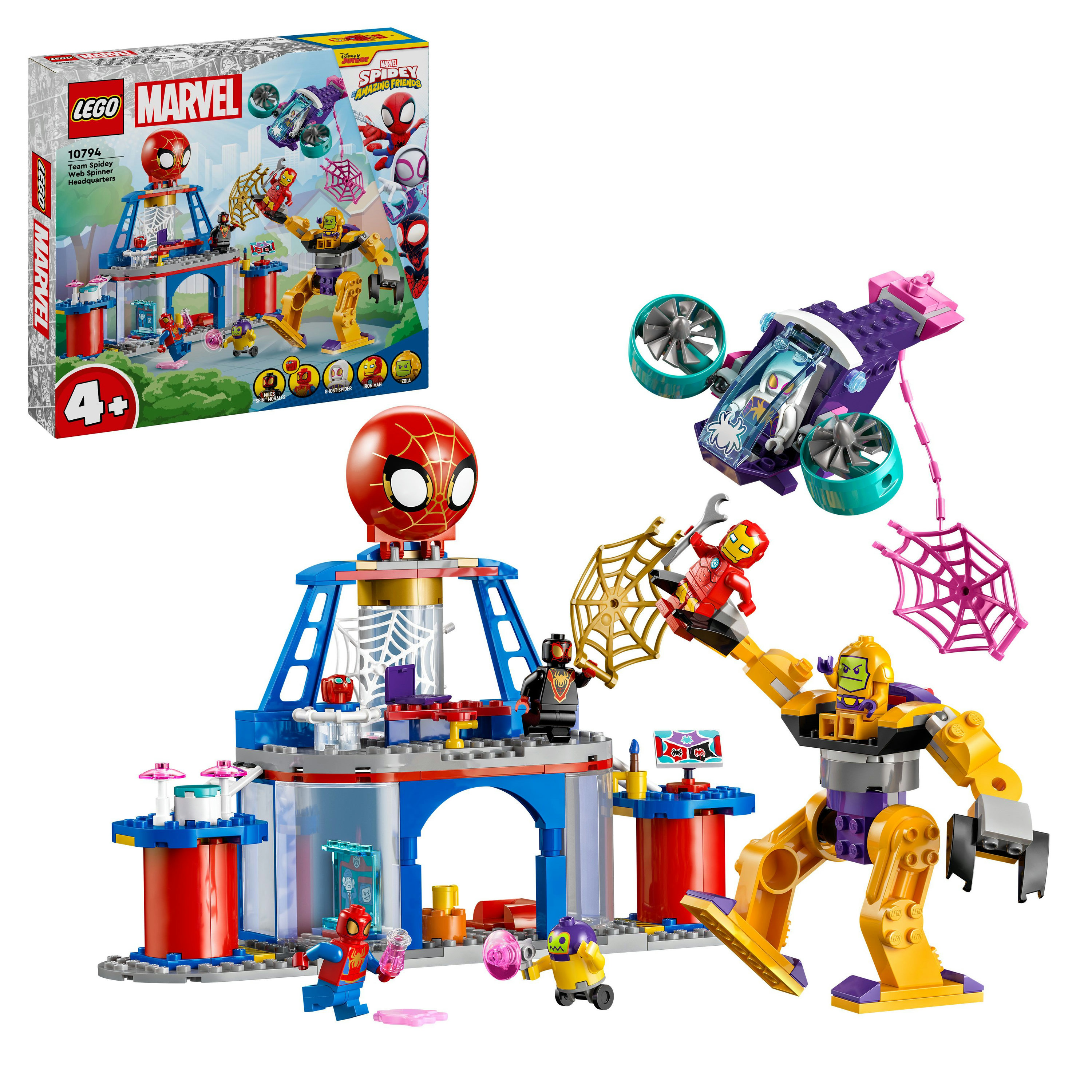 LEGO Quartier generale di Team Spidey