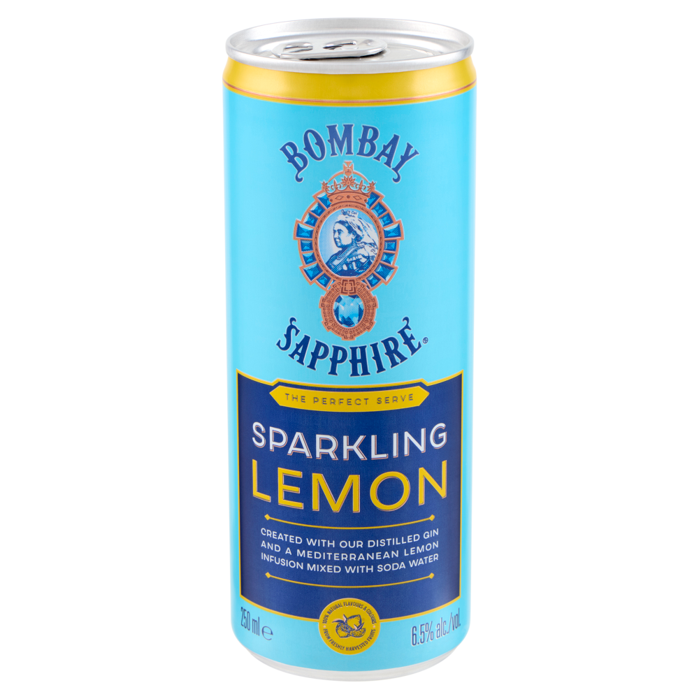 Bombay Sapphire Sparkling Lemon 250 ml