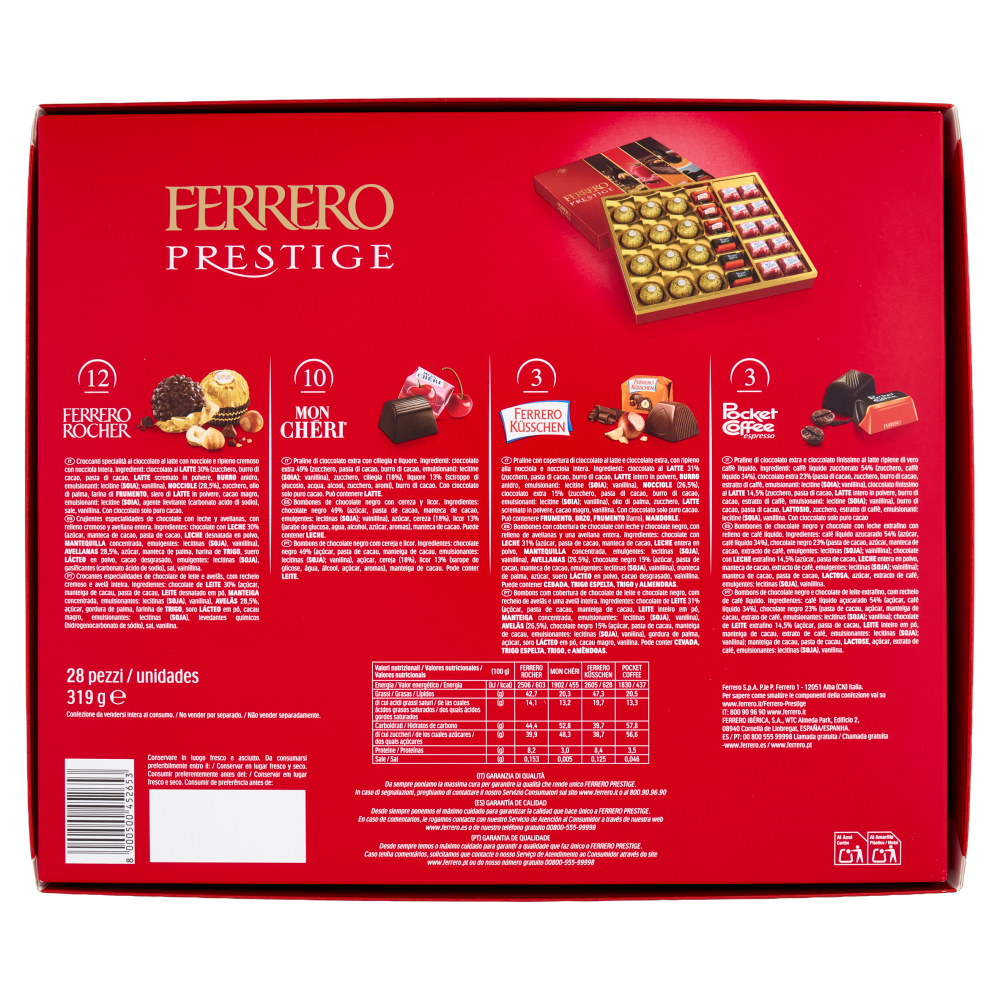 Ferrero Prestige 28 pezzi 319 g