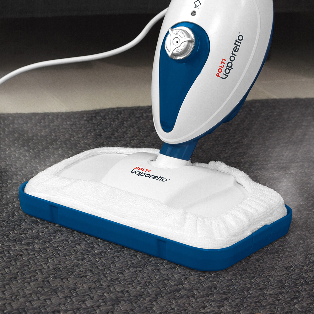 Polti Vaporetto SV210 Pulitore a vapore verticale 0,32 L 1300 W Blu, Bianco  | Carrefour
