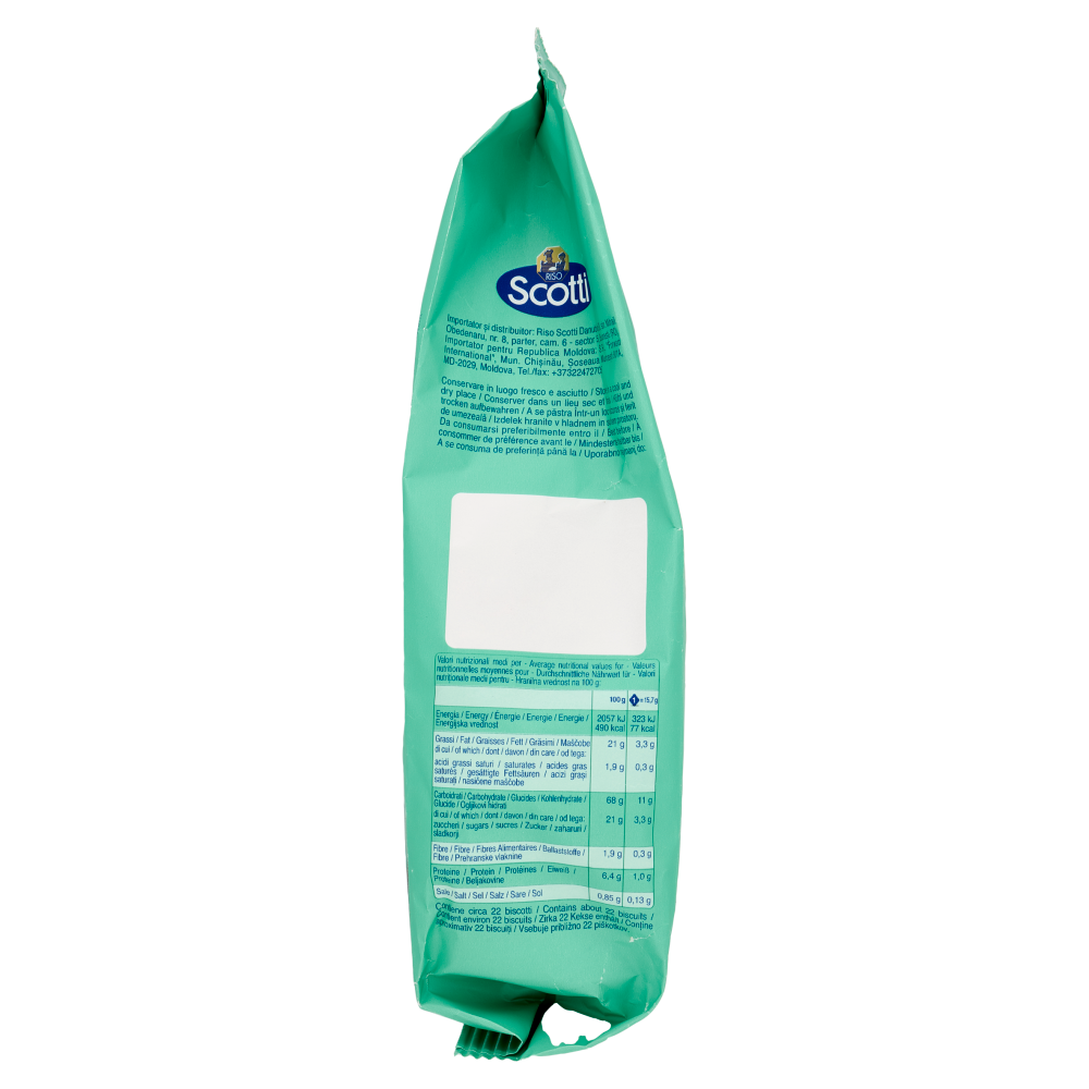 Riso Scotti Si con Riso Senza Lattosio Biscotto Rustico con Riso 350 g
