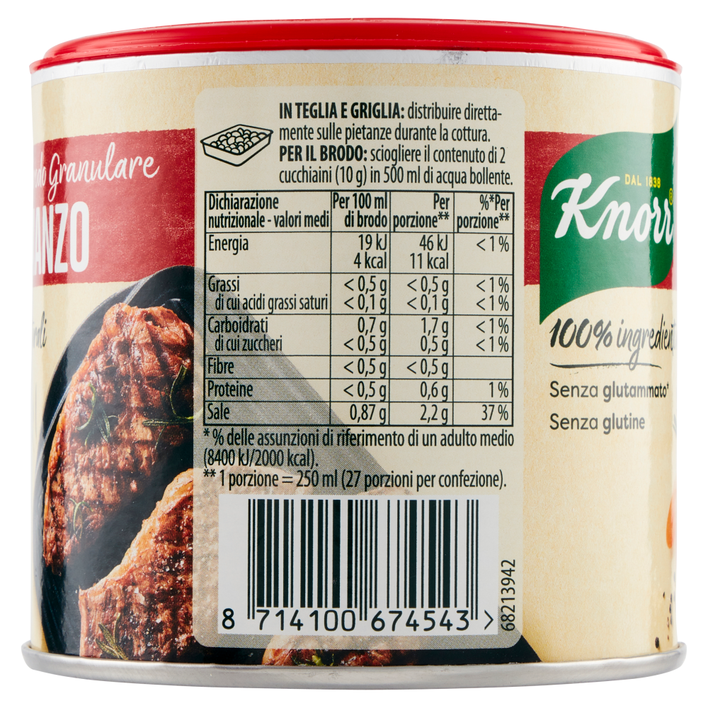 Knorr Brodo Granulare Manzo 135 g