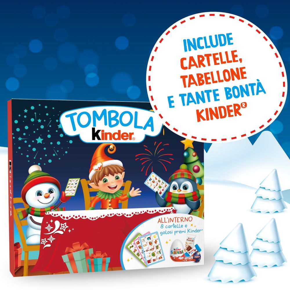 Kinder Tombola 23 pezzi 205 g