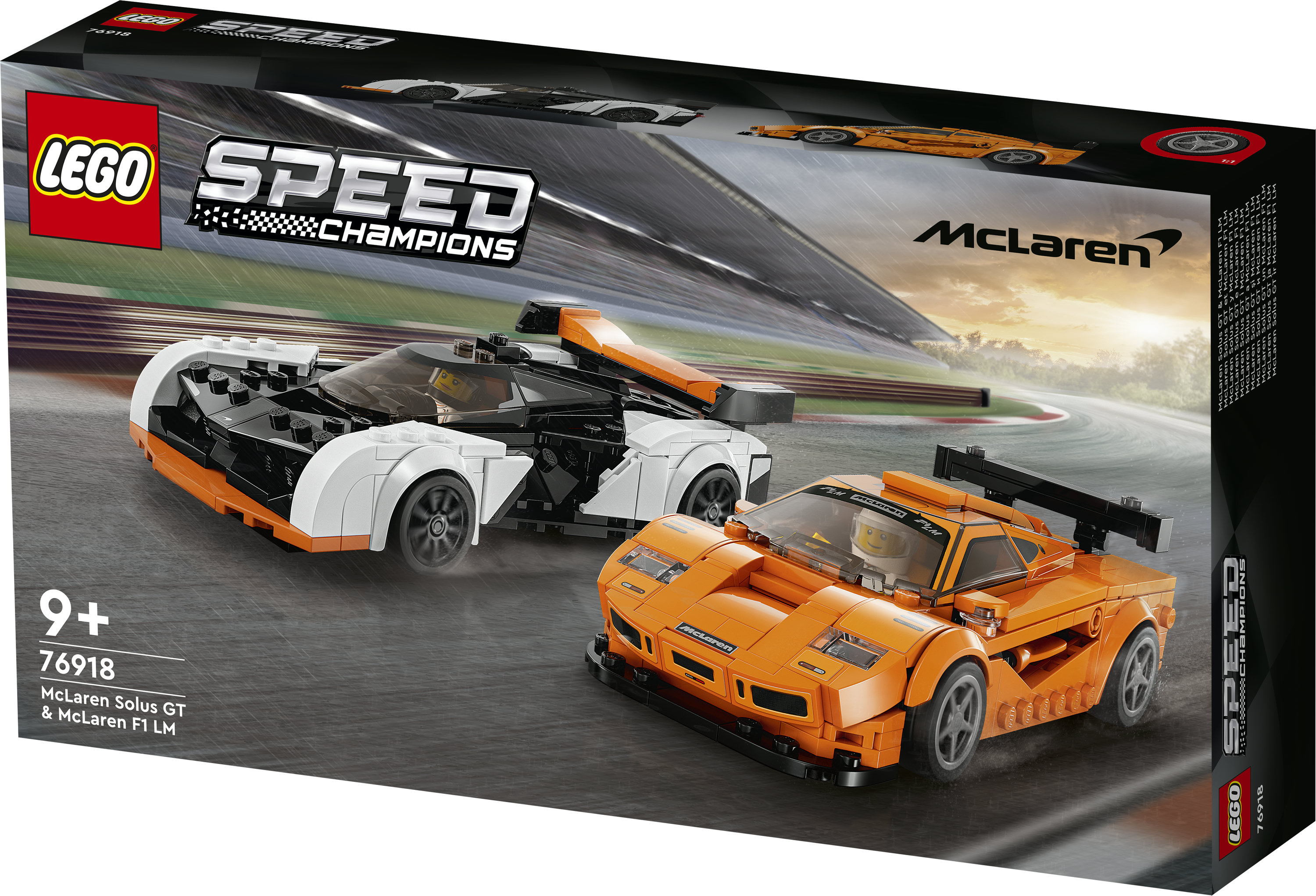 LEGO Speed Champions McLaren Solus GT & McLaren F1 LM