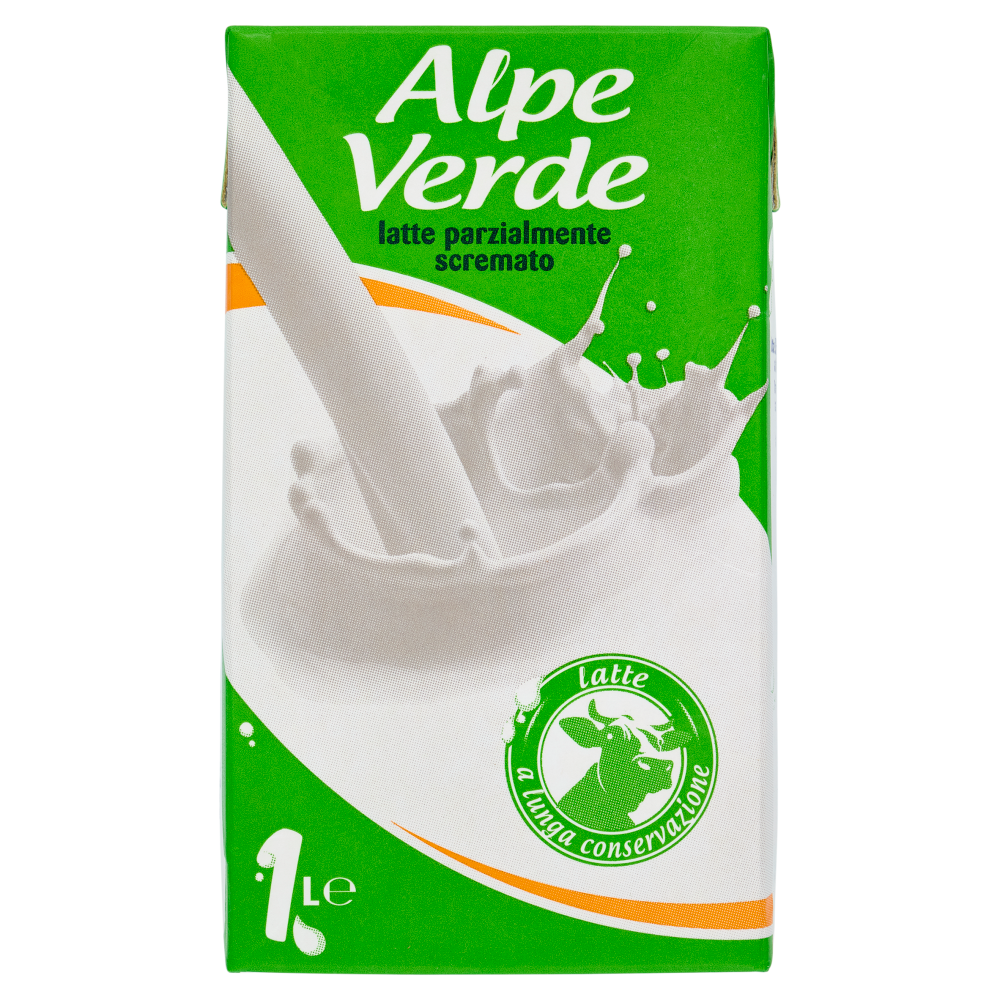 Alpe Verde latte parzialmente scremato 1 L