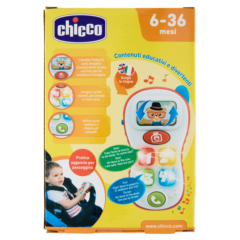 Chicco Selfie Phone 6-36 mesi