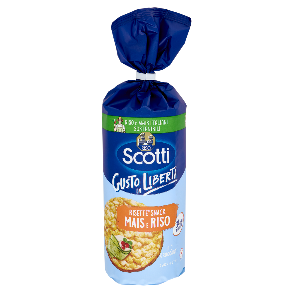 Riso Scotti Risette Snack Mais e Riso 150 g