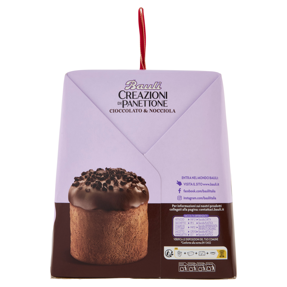 Bauli Creazioni di Panettone Cioccolato & Nocciola 450 g