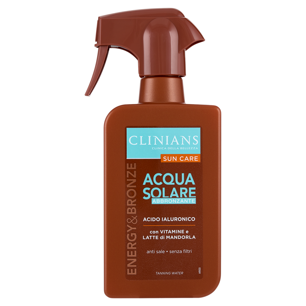Clinians Sun Care Acqua Solare Abbronzante Energy&Bronze 450 mL