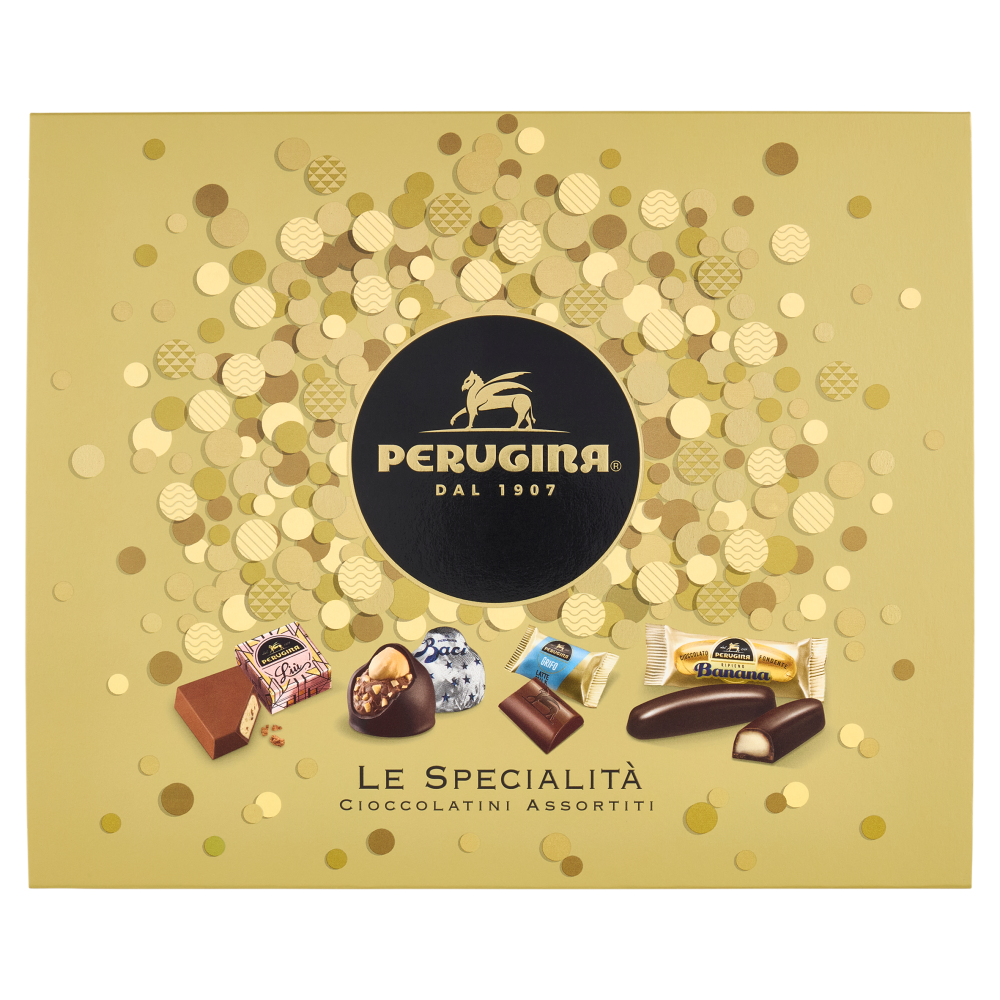 PERUGINA Le Specialità Cioccolatini Assortiti Scatola Regalo 262,7g