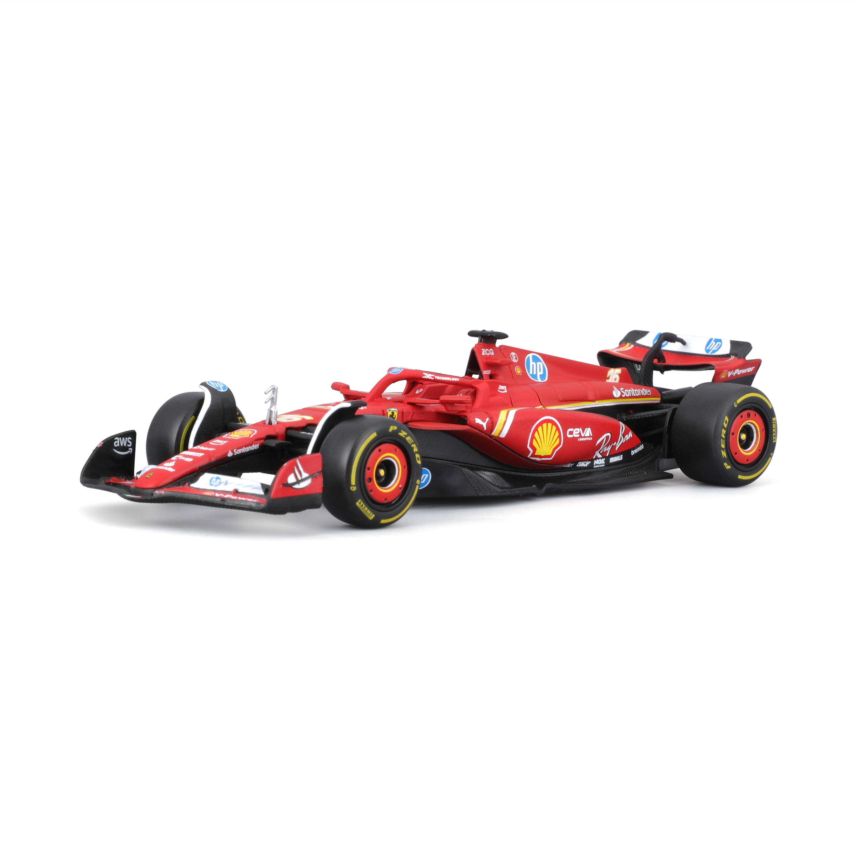 BBURAGO Auto F1 Ferrari SF-24 #16 Leclerc WB 1:43