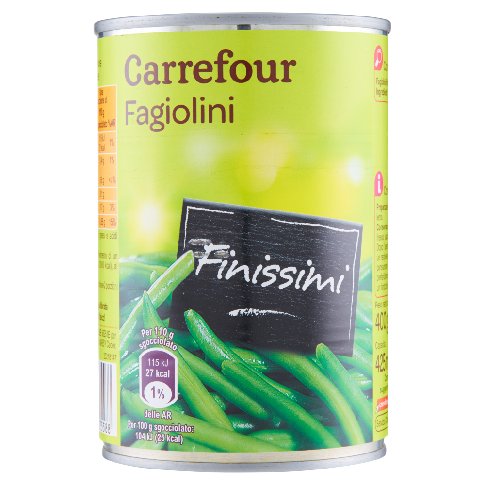 Carrefour Fagiolini Finissimi 400 g
