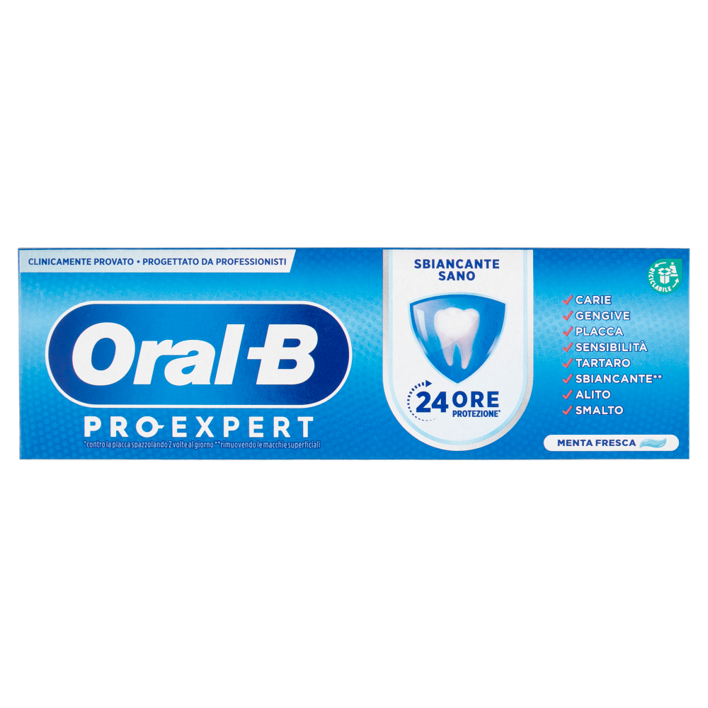 Oral-B Dentifricio Pro-Expert Sbiancante Sano 75 ml