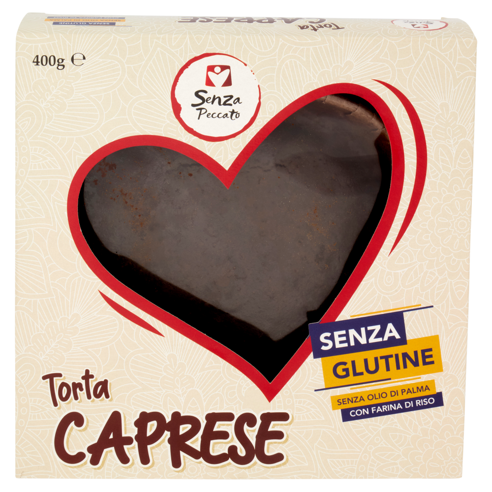 Senza Peccato Torta Caprese Senza Glutine 400 g