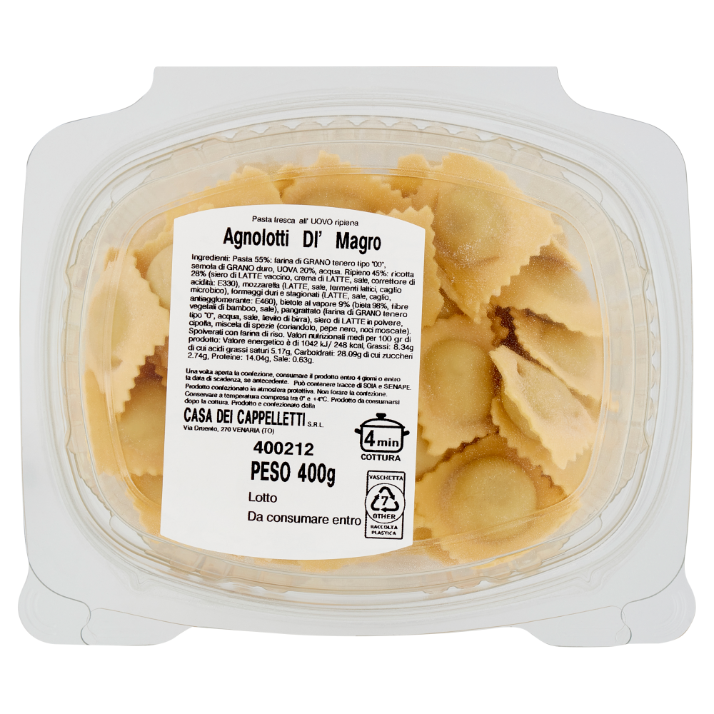 Agnolotti di Magro 400 g