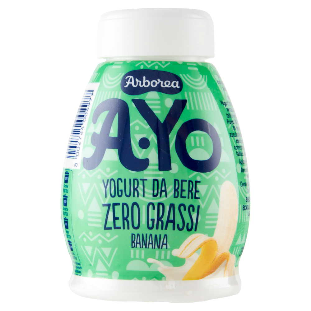 Arborea A-Yo Yogurt da Bere Zero Grassi Banana 200 g