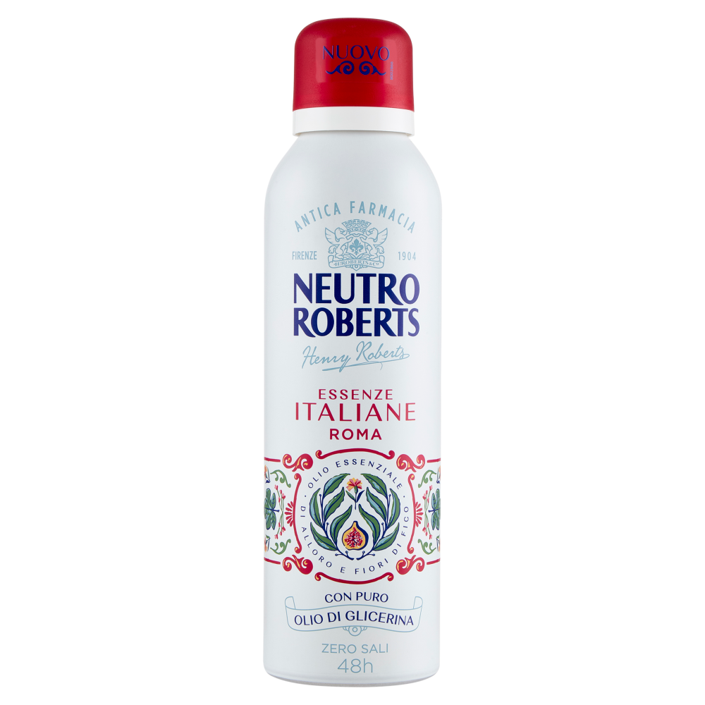 Neutro Roberts Essenze Italiane Roma Olio Essenziale di Alloro e Fiori di Fico 200 ml