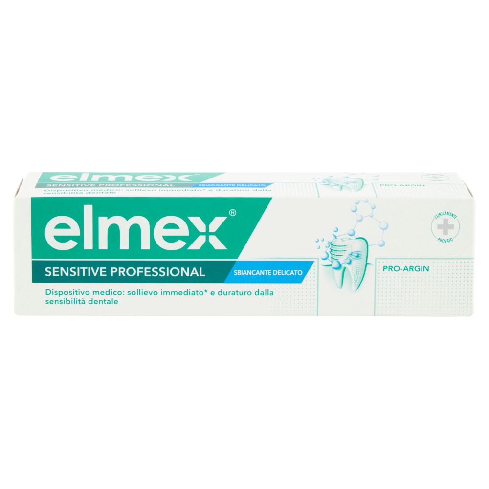 elmex dentifricio sbiancante, Sensitive Professional Whitening, denti sensibili, 75ml