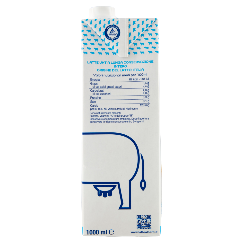 alberti latte UHT intero 1000 ml