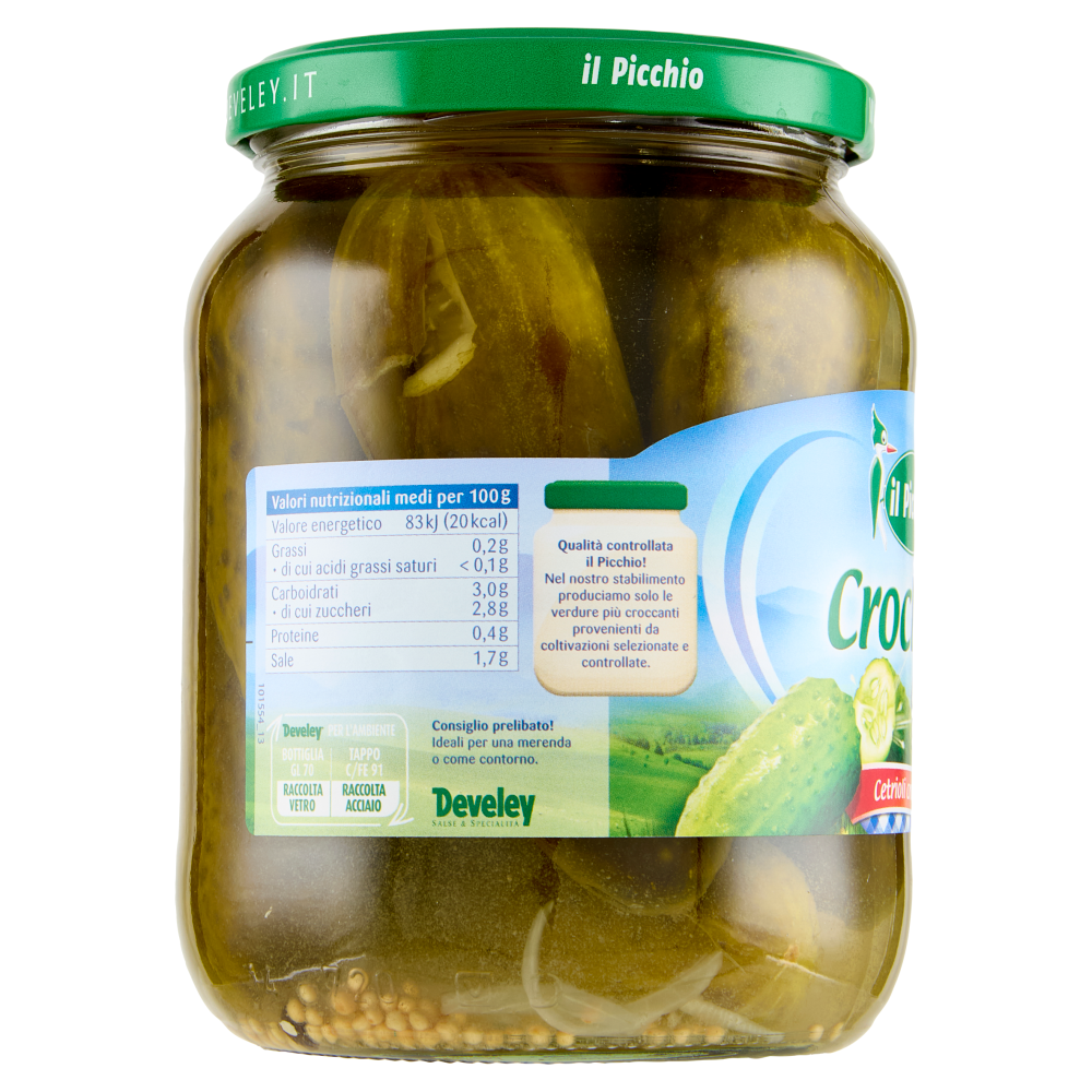 il Picchio Crockioli Cetrioli croccanti 670 g