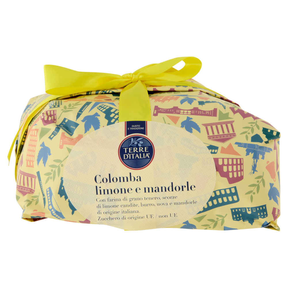 Terre d'Italia Colomba limone e mandorle 750 g 