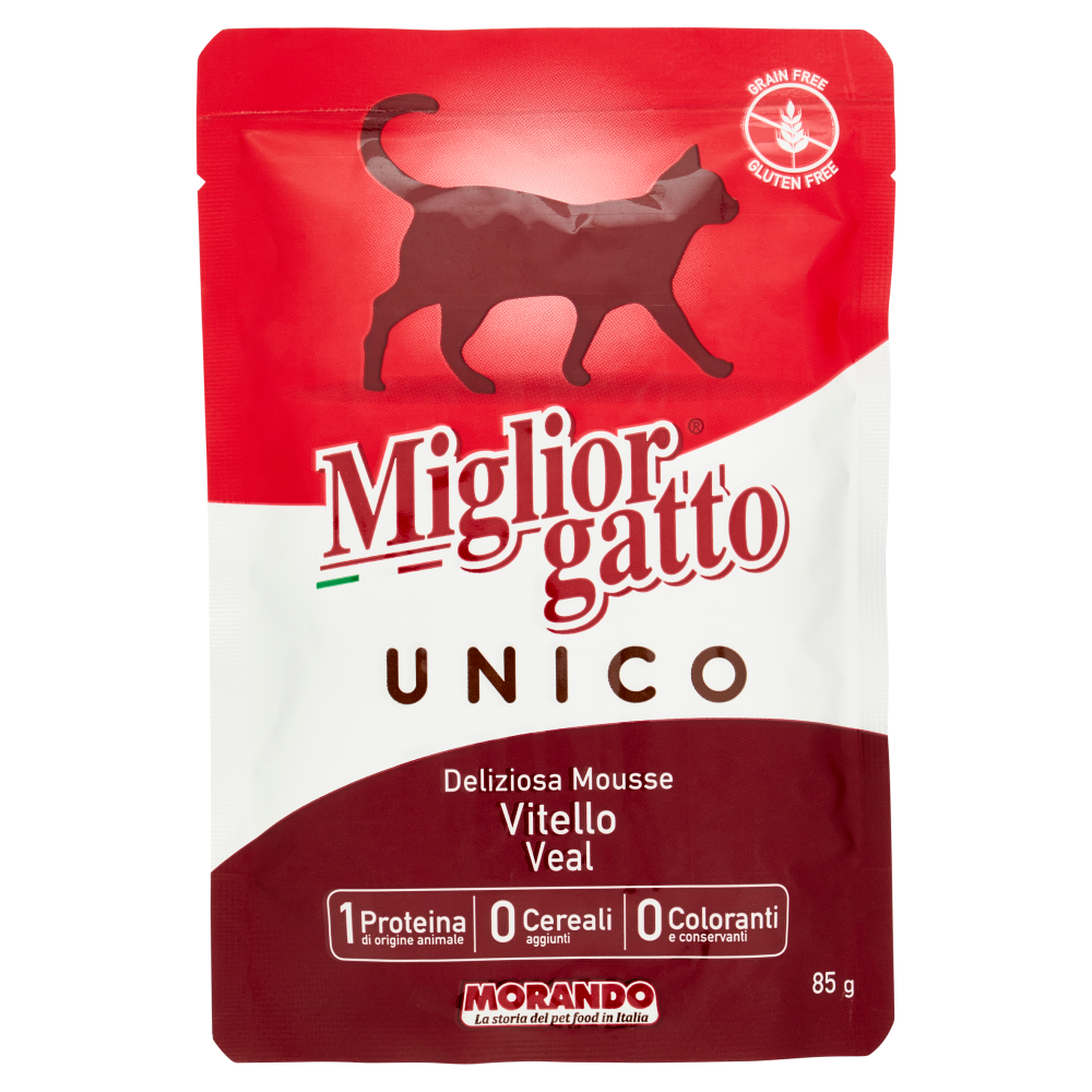 Migliorgatto Unico Deliziosa Mousse Vitello 85 g