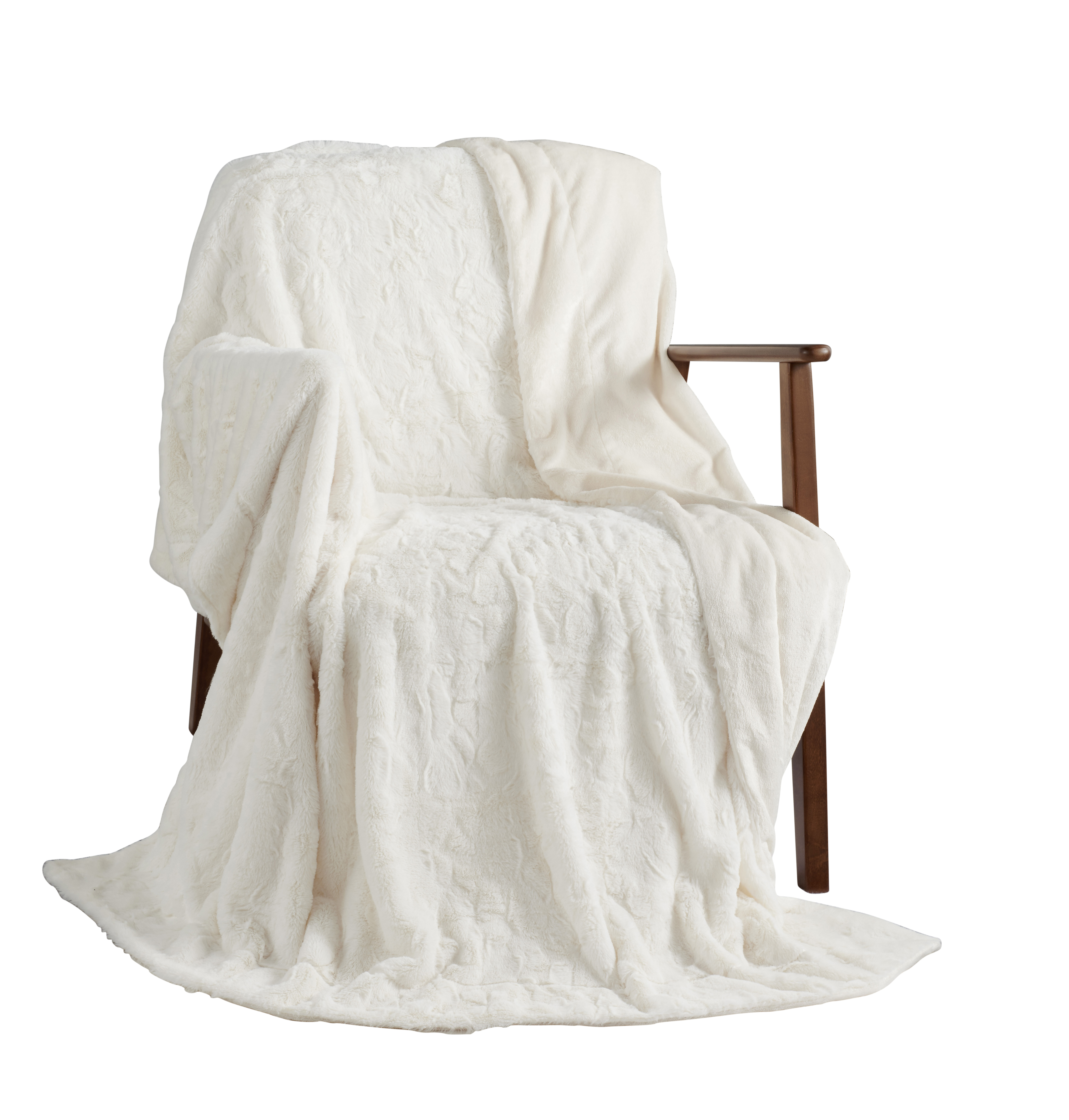 TEX HOME Plaid Effetto Pelliccia 130x170 cm