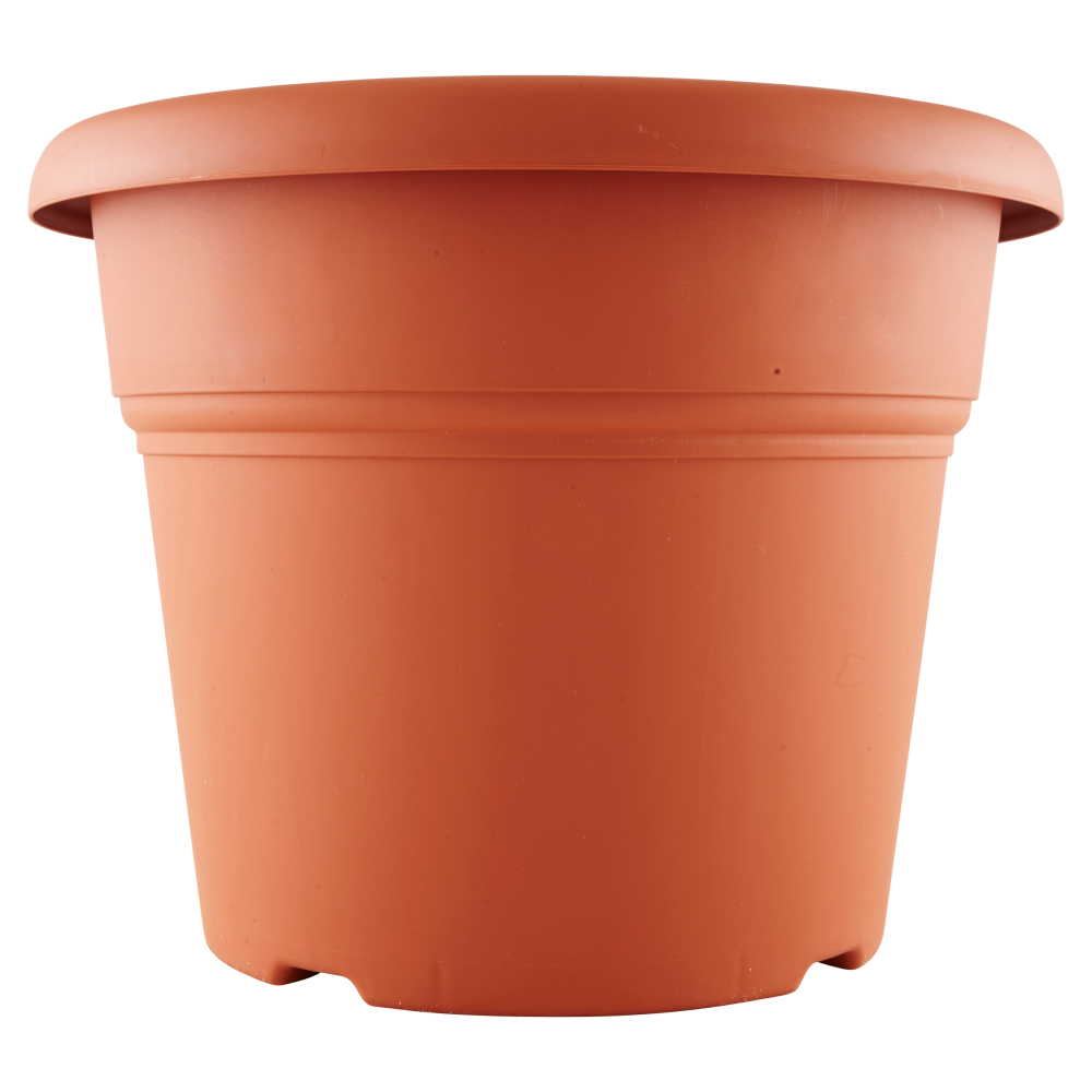 Plastecnic Unica Vaso Cilindro cm 30 lt. 9,8, colore: Terracotta Light