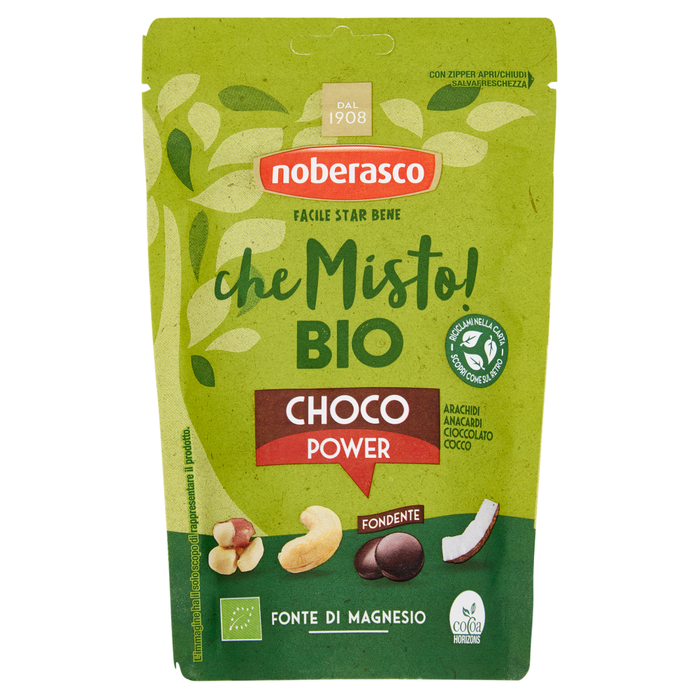 noberasco che Misto! Bio Choco Power Fondente 130 g