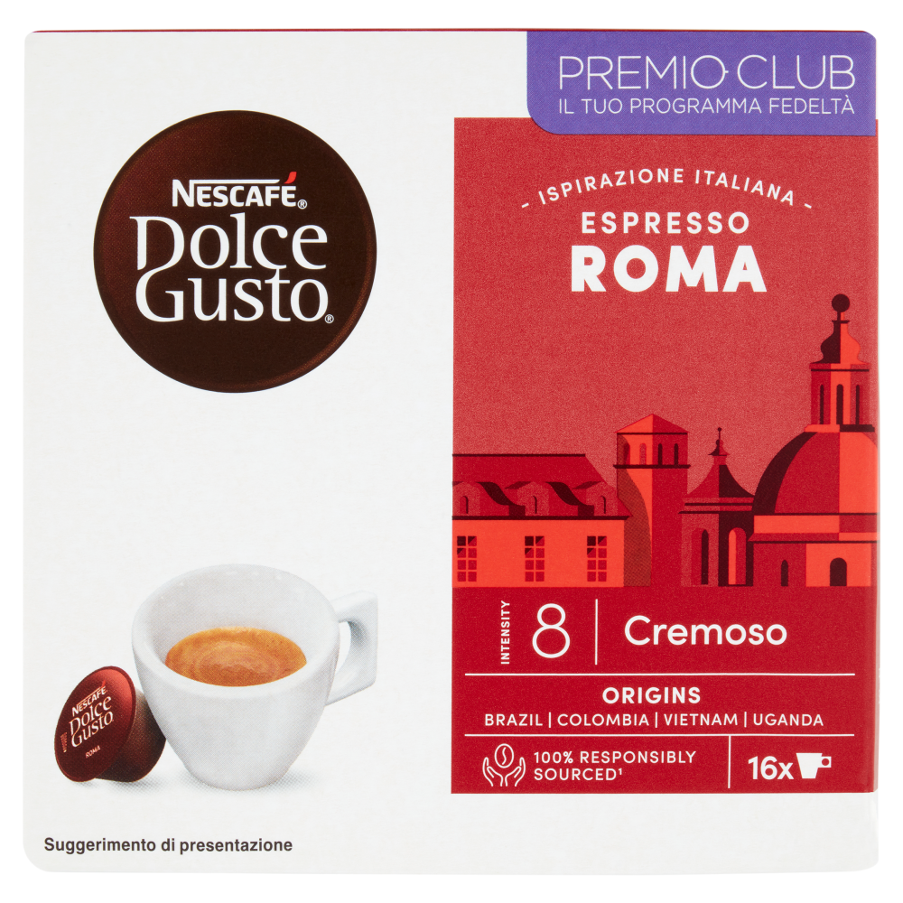NESCAF&Eacute; DOLCE GUSTO Espresso Roma Caff&egrave; 16 Capsule 99,2 g