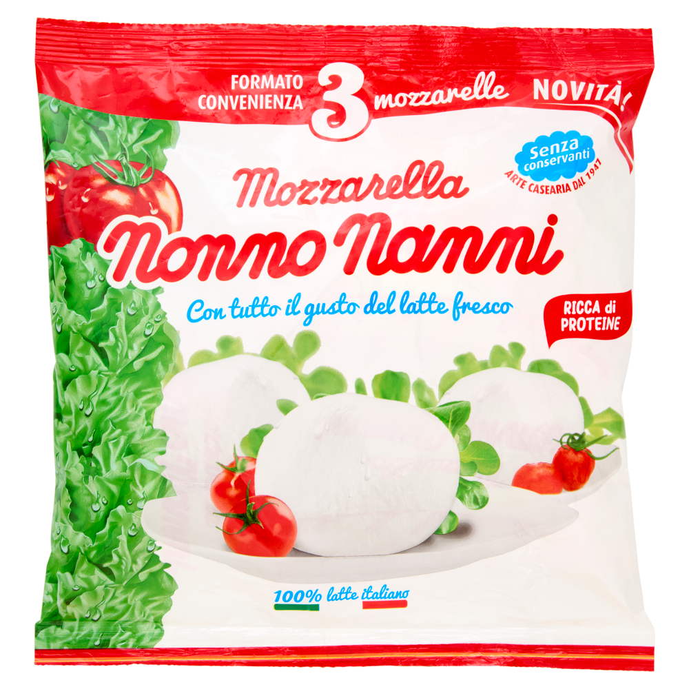 Nonno Nanni Mozzarella 3 x 125 g
