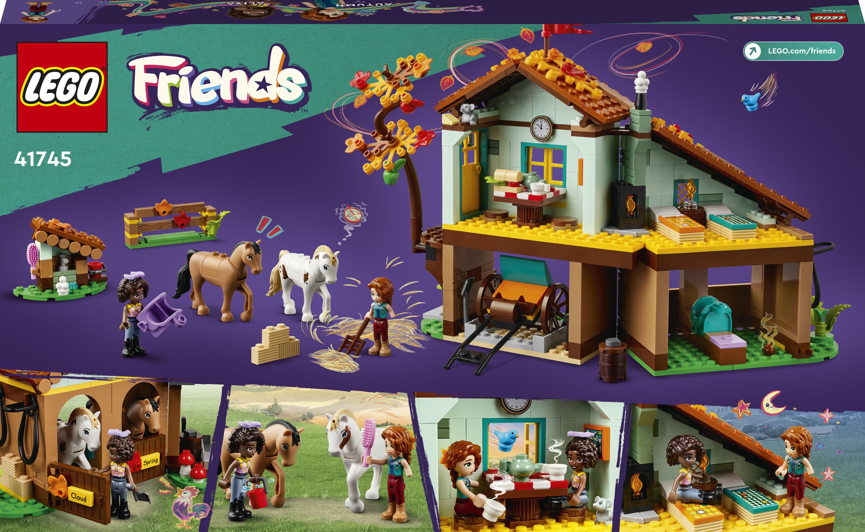 LEGO Friends La scuderia di Autumn