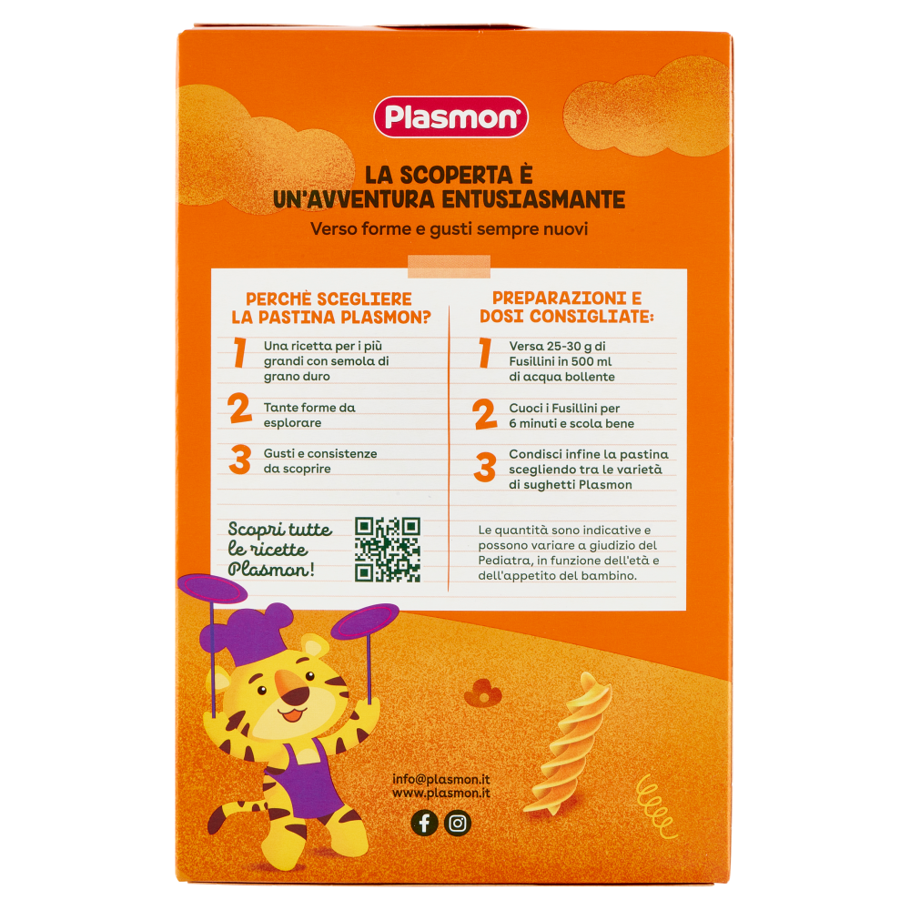 Plasmon i Fusillini Grano Duro 250 g