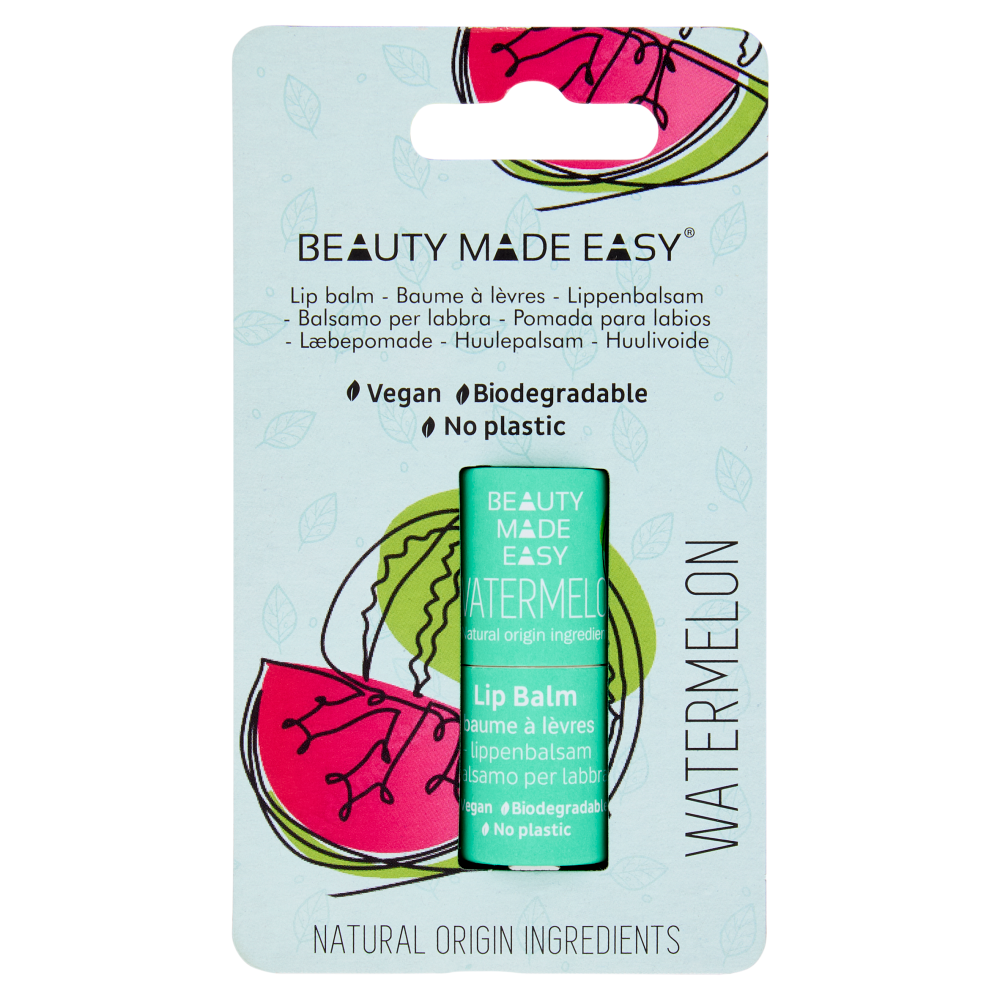 Beauty Made Easy Balsamo per labbra Watermelon 5,5 g