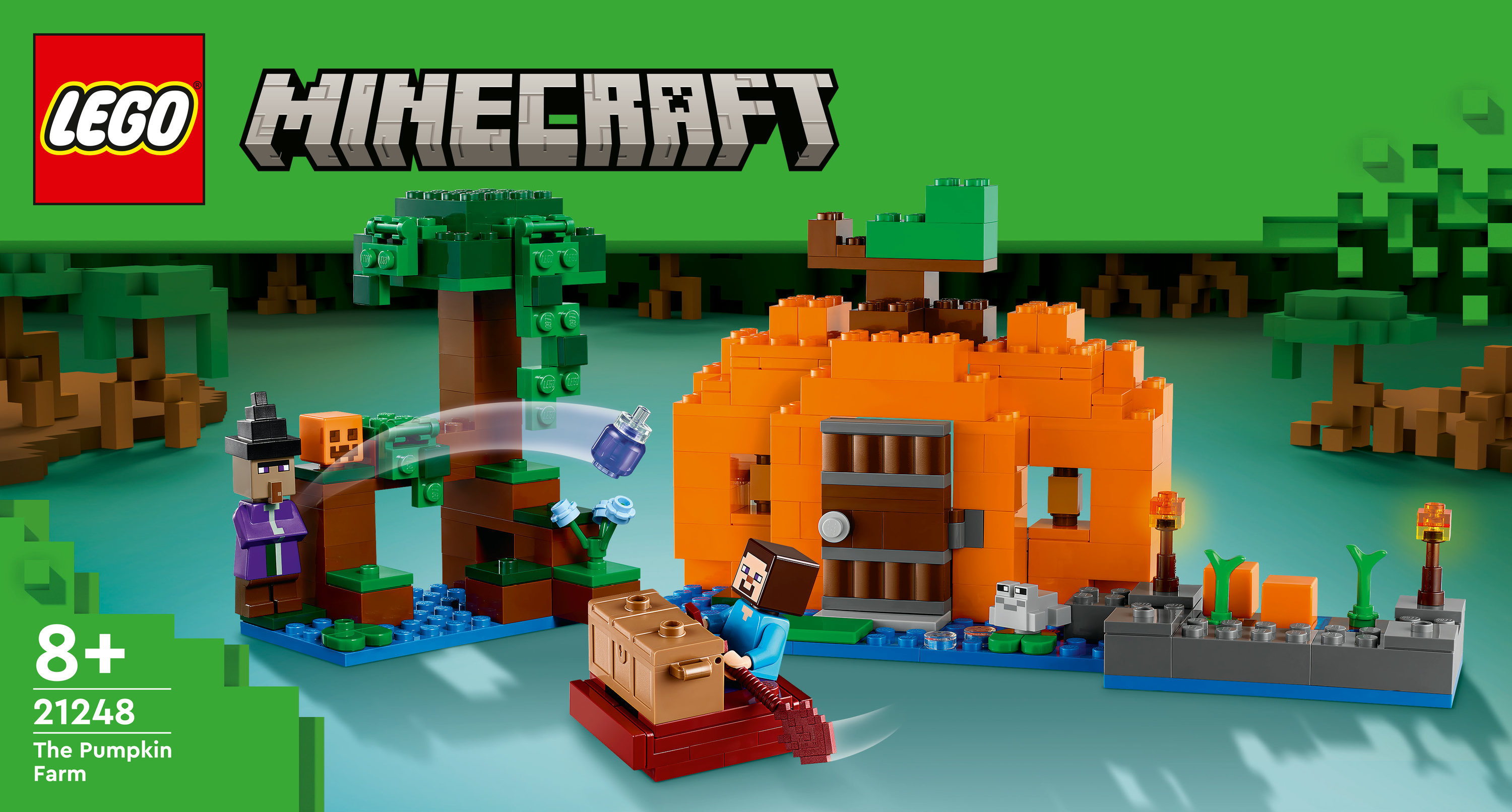 LEGO Minecraft La fattoria delle zucche