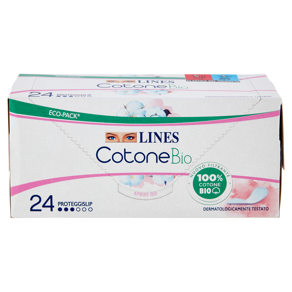 Lines Cotone Bio Proteggislip 24 pz