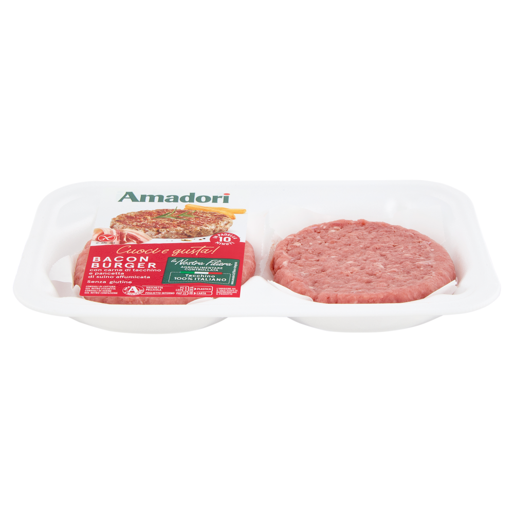Amadori Bacon Burger 0,204 kg