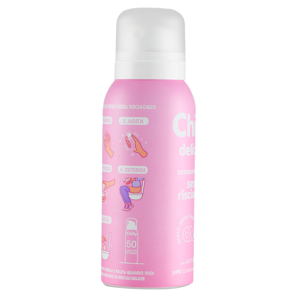Chilly delicato Detergente Intimo senza risciacquo 100 ml