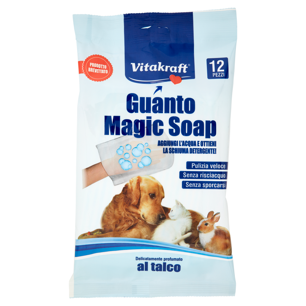 Vitakraft Guanto Magic Soap 12 pz