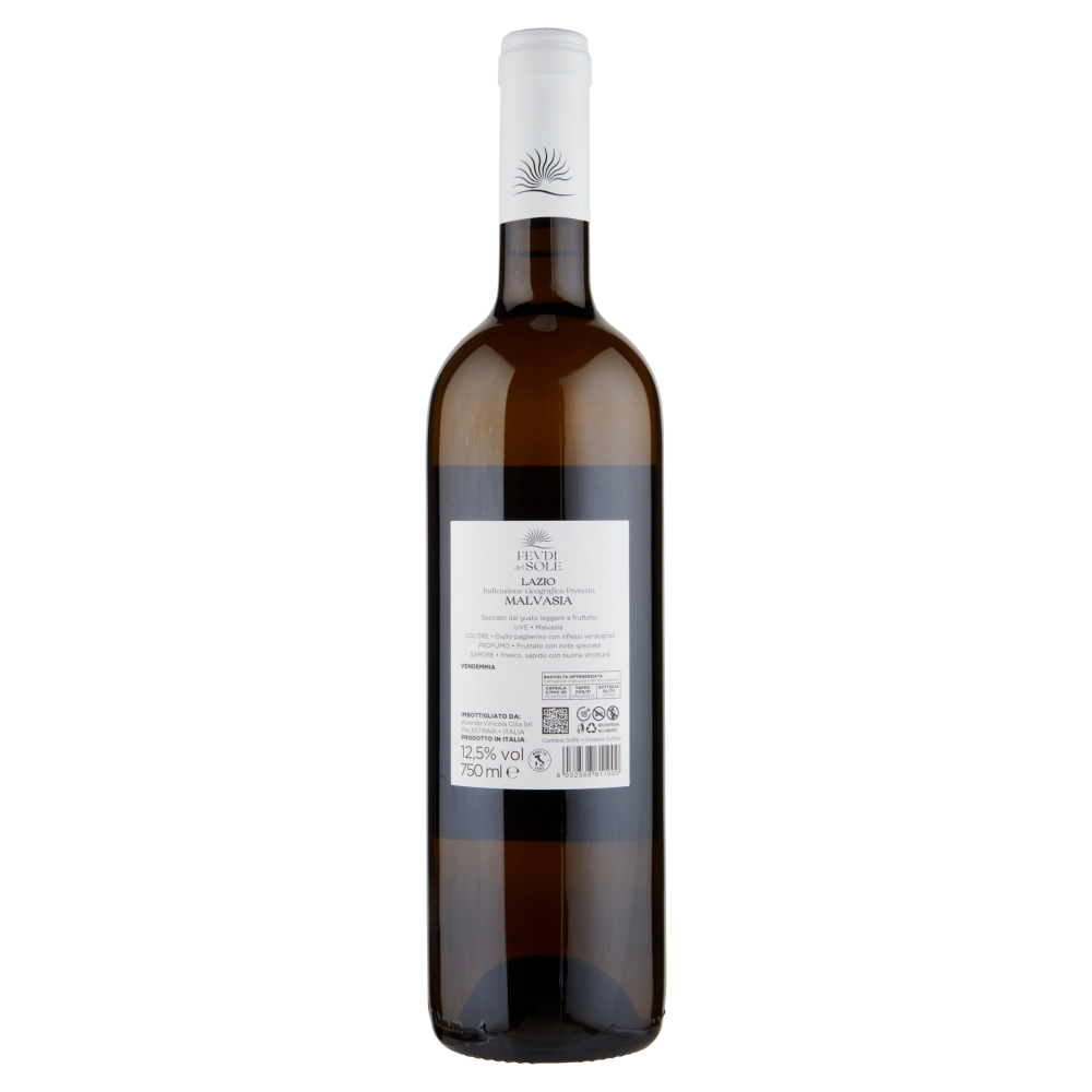Feudi del Sole Malvasia Lazio IGP 750 ml
