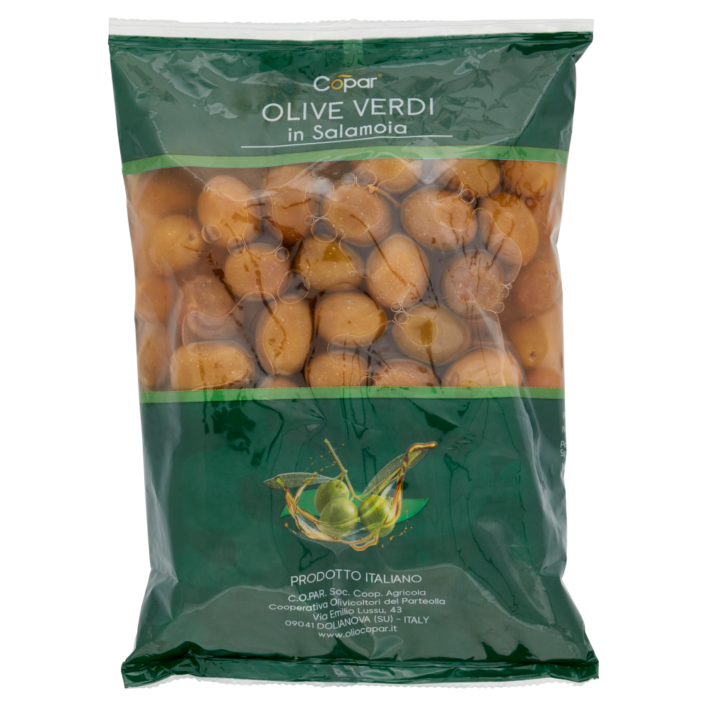 Copar Olive Verdi in Salamoia 850 g