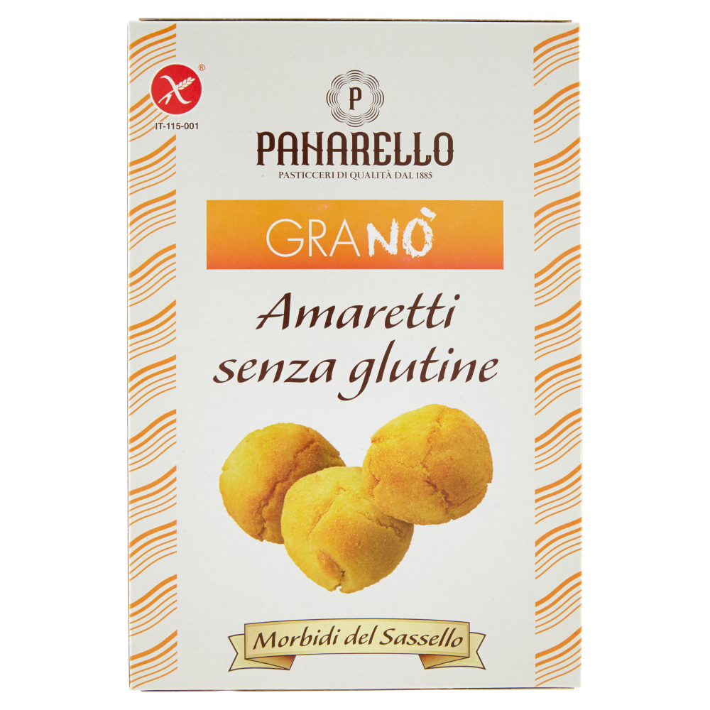 Panarello Gran&ograve; Amaretti senza glutine 200 g