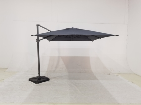 Hyba Ombrellone grigio appendibile con braccio 3x4 m