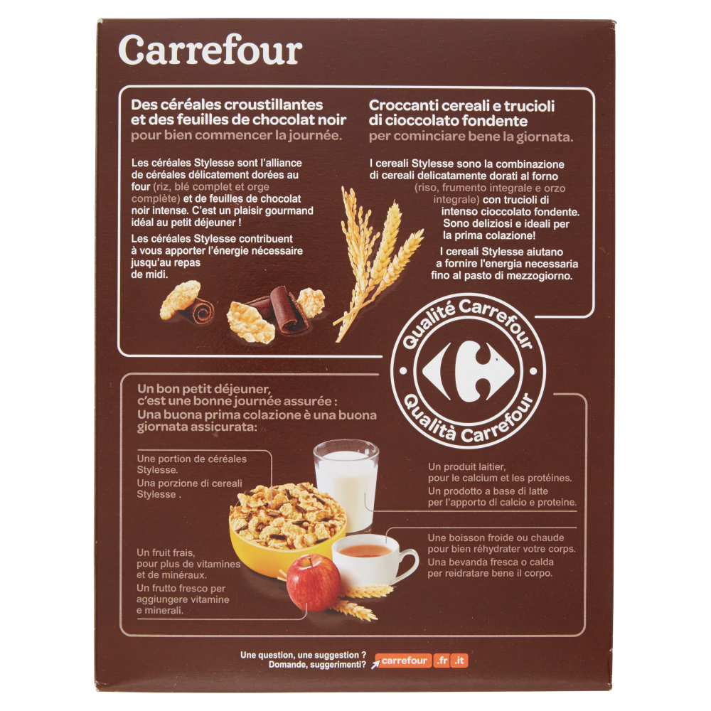 Carrefour Stylesse Cioccolato fondente 300 g