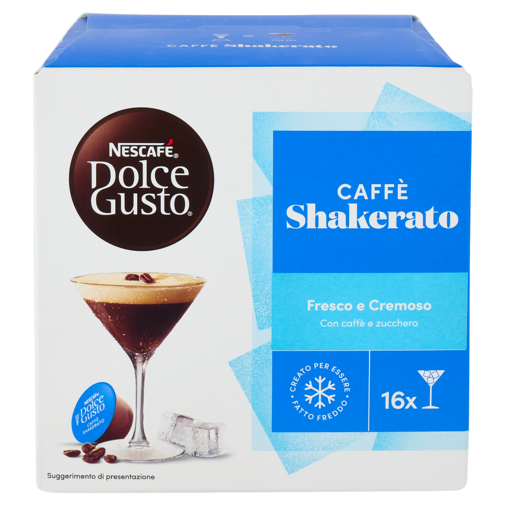 NESCAFÉ DOLCE GUSTO Caffè Shakerato 16 Capsule 152g