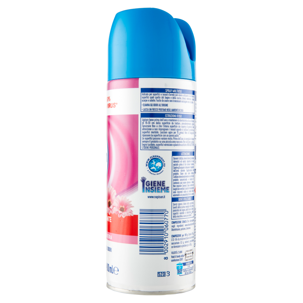 Napisan Spray Disinfettante Milleusi Profumo di Primavera 400 ml