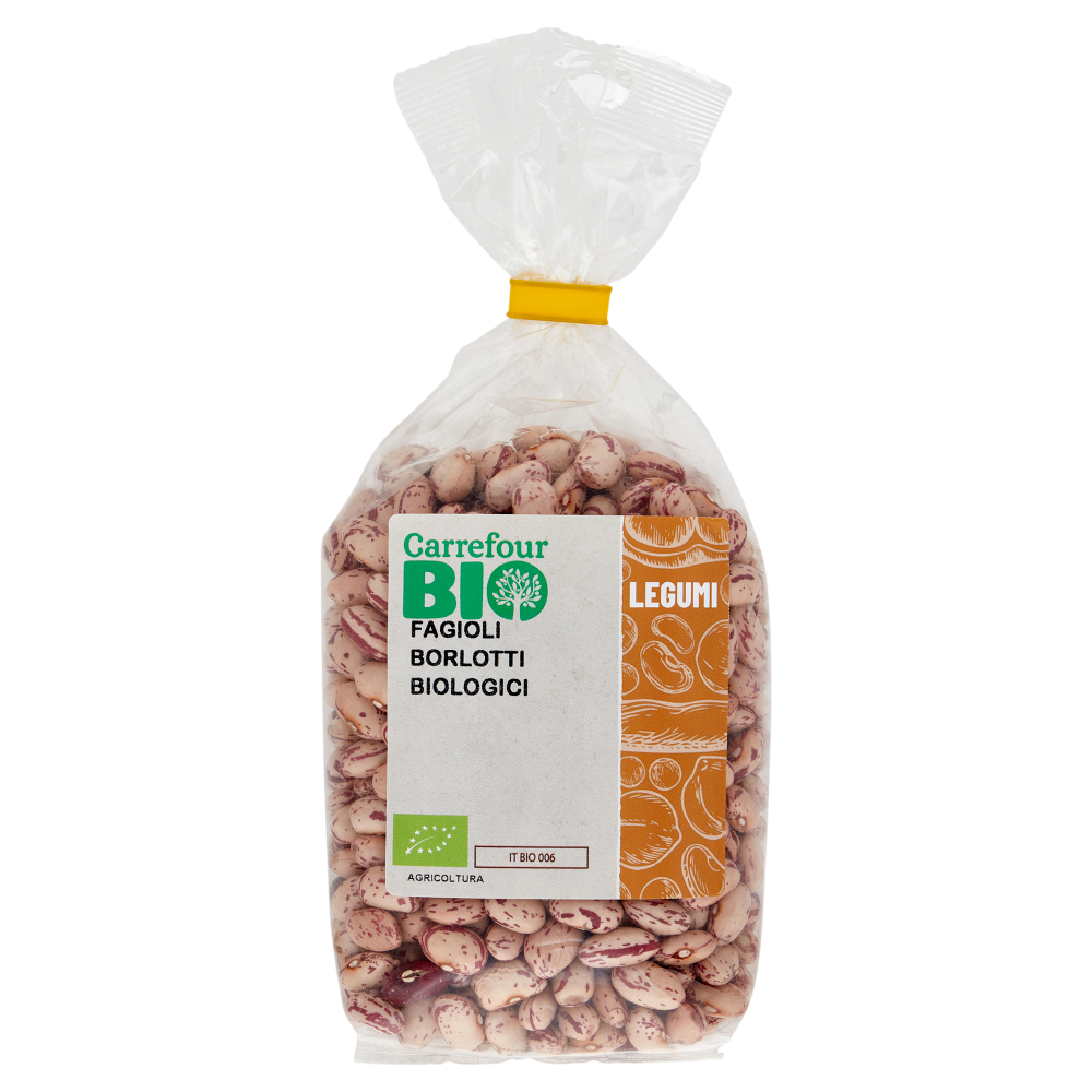 Carrefour Bio Fagioli Borlotti Biologici 350 g